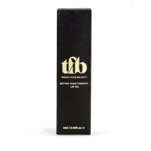 Trust Fund Beauty Better Than Therapy Lip Oil Vitamin E Clear Gloss 0.10 oz